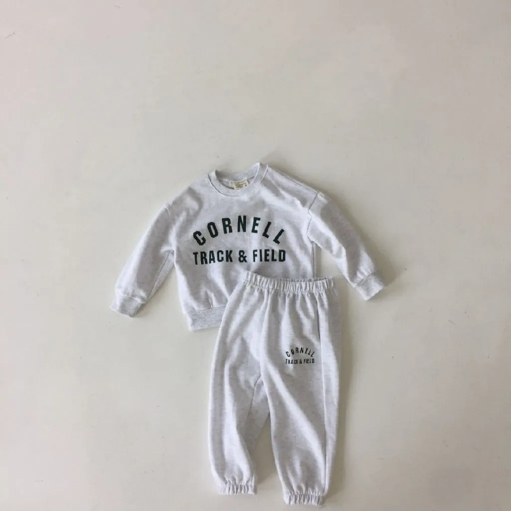 2 Pieces Set Baby Kid Boys Letters Tops And Pants Wholesale 23113081