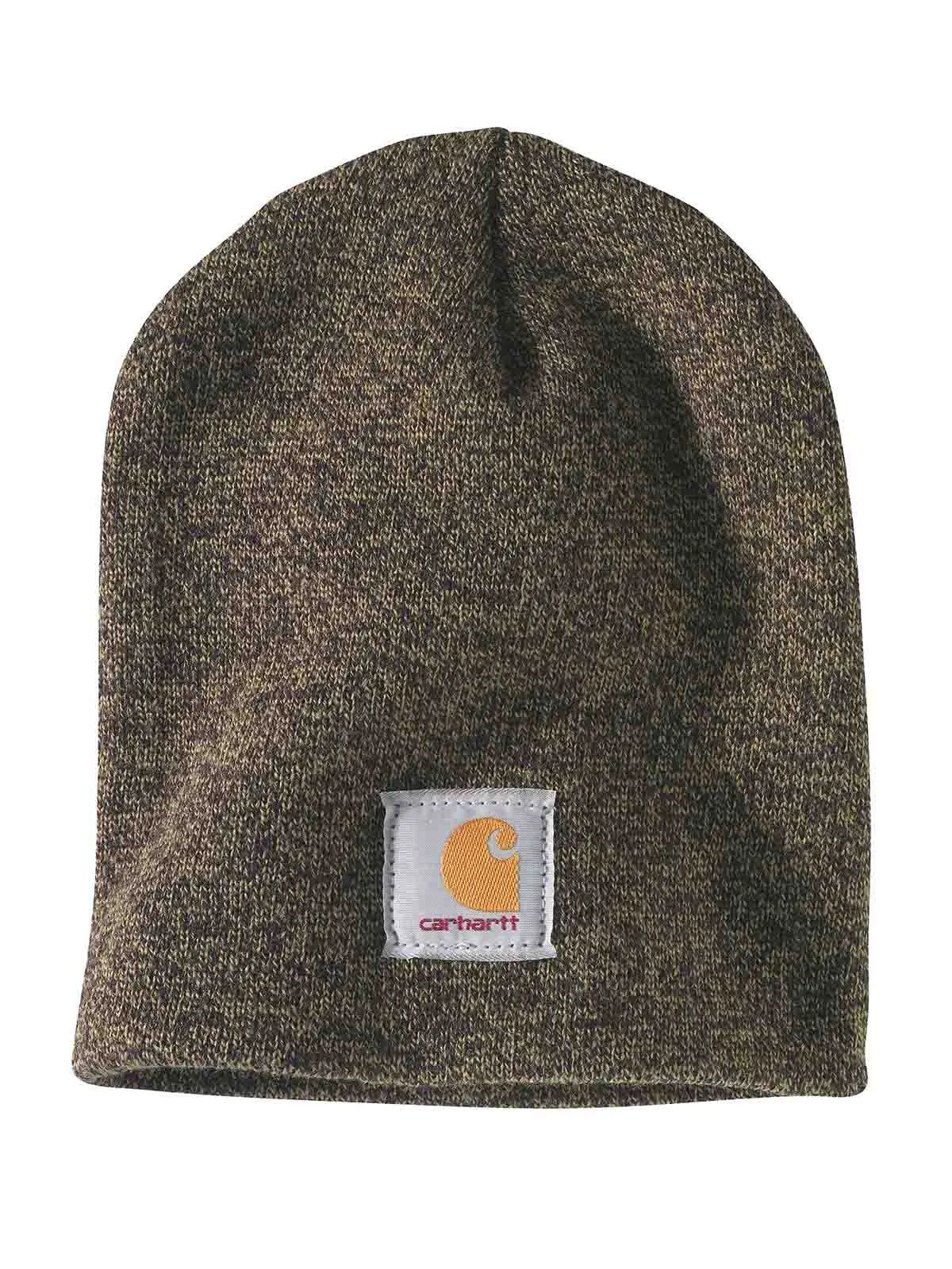 A205&#x20;Beanie&#x20;Rib-Knit&#x20;Logo&#x20;-&#x20;Carhartt