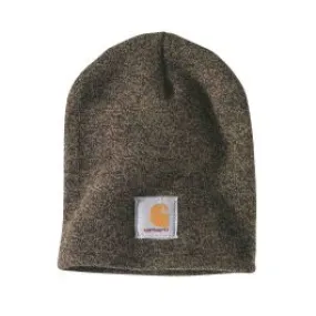 A205&#x20;Beanie&#x20;Rib-Knit&#x20;Logo&#x20;-&#x20;Carhartt