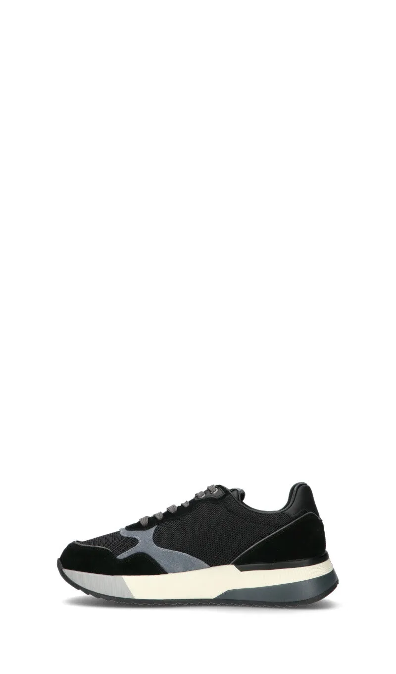 ALBERTO GUARDIANI Sneaker uomo nera in pelle