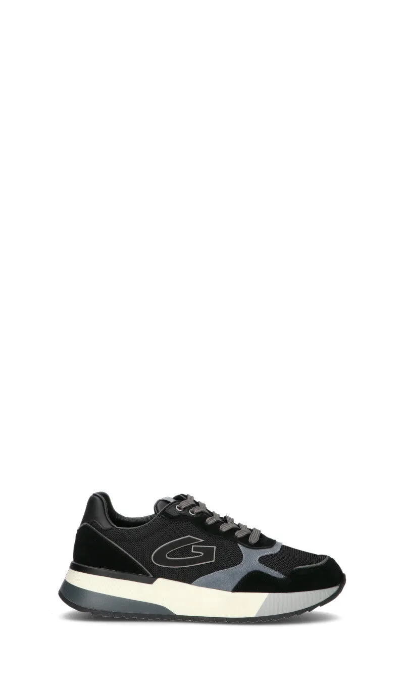 ALBERTO GUARDIANI Sneaker uomo nera in pelle