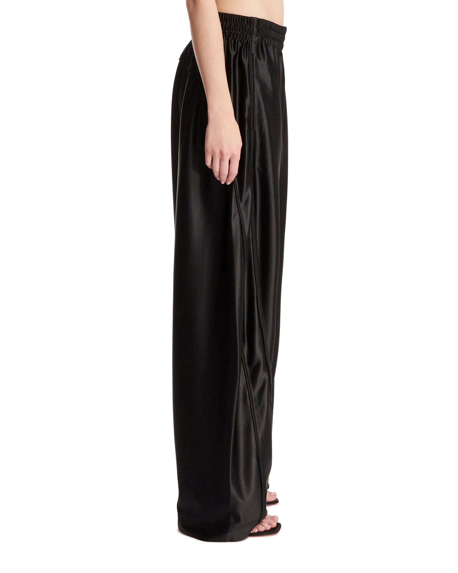 Black Logo Track Pants