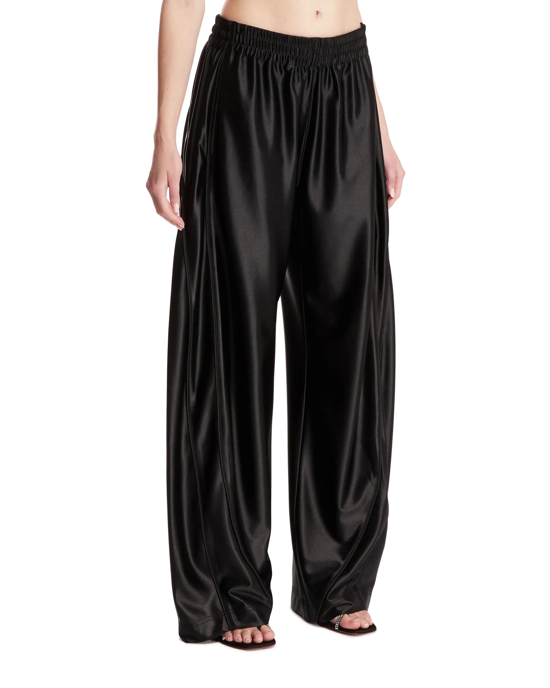 Black Logo Track Pants