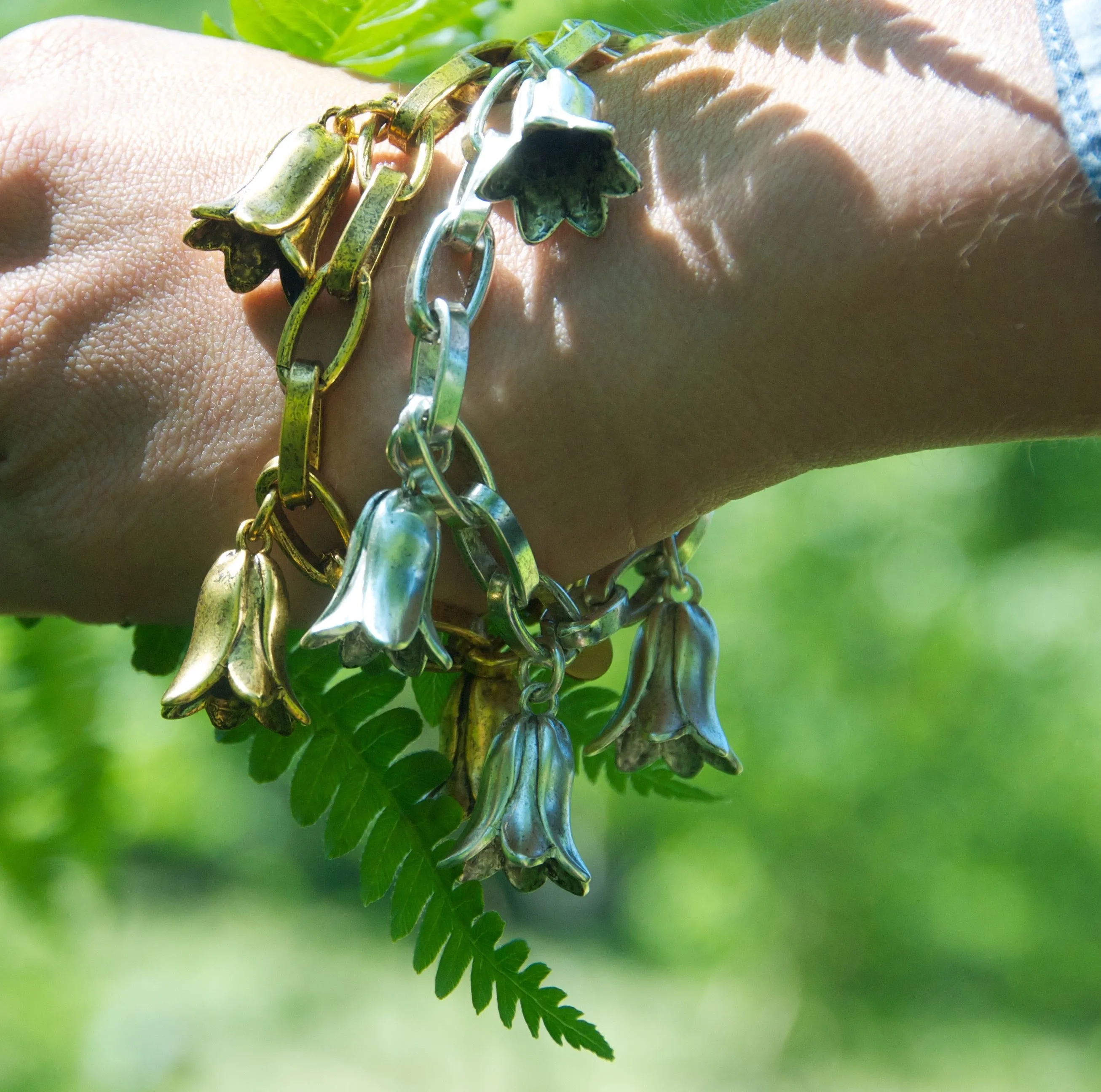 Bluebell 5 Bell Bracelet