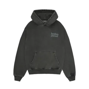 Broken Planet Basics Hoodie - Washed Soot Black