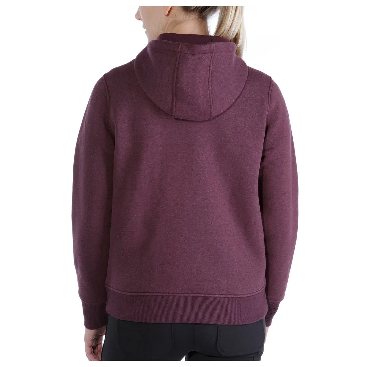 Carhartt&#x20;102788&#x20;Clarksburg&#x20;Full&#x20;Zip&#x20;Hoodie&#x20;-&#x20;Fudge&#x20;Heather