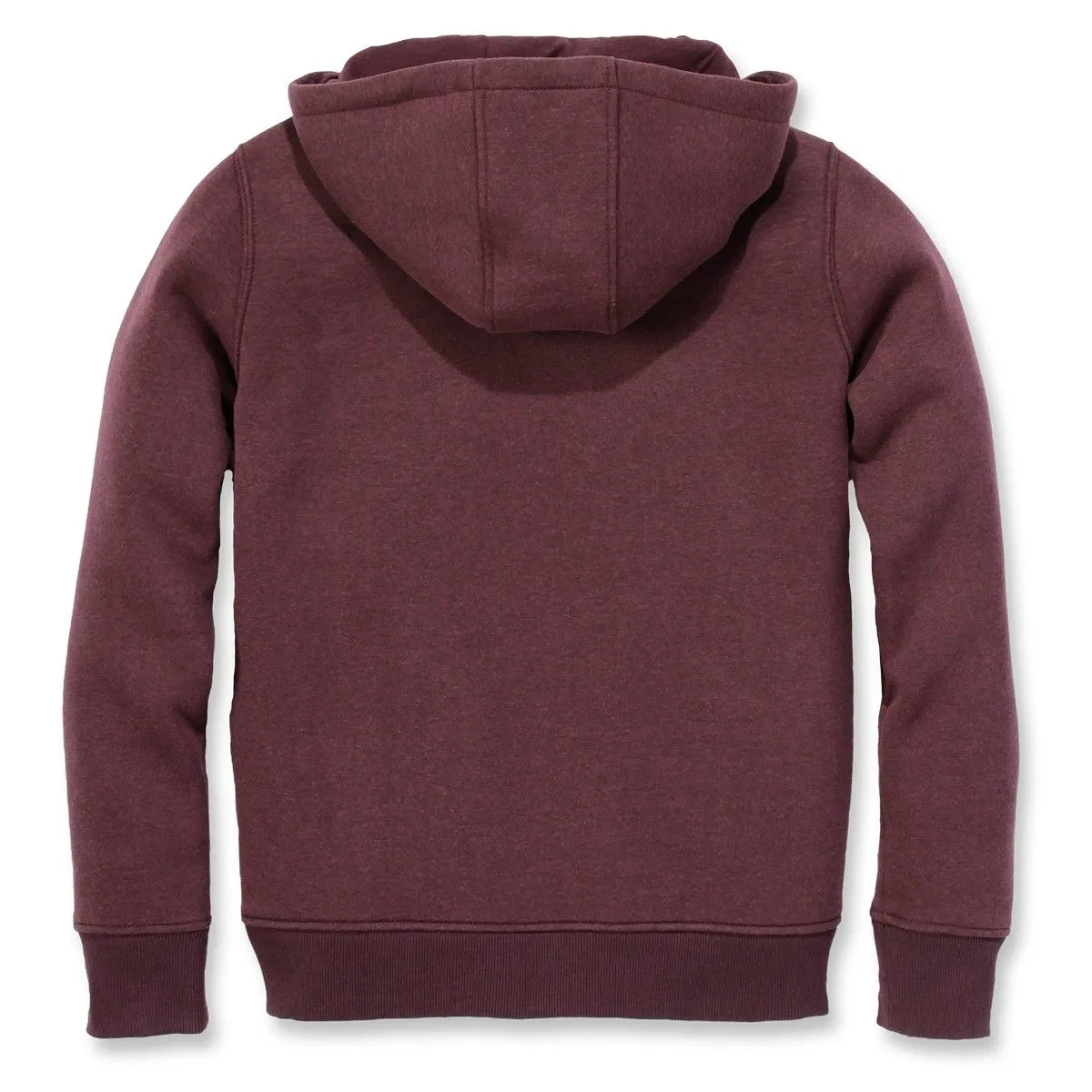 Carhartt&#x20;102788&#x20;Clarksburg&#x20;Full&#x20;Zip&#x20;Hoodie&#x20;-&#x20;Fudge&#x20;Heather