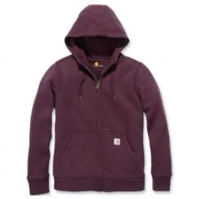 Carhartt&#x20;102788&#x20;Clarksburg&#x20;Full&#x20;Zip&#x20;Hoodie&#x20;-&#x20;Fudge&#x20;Heather