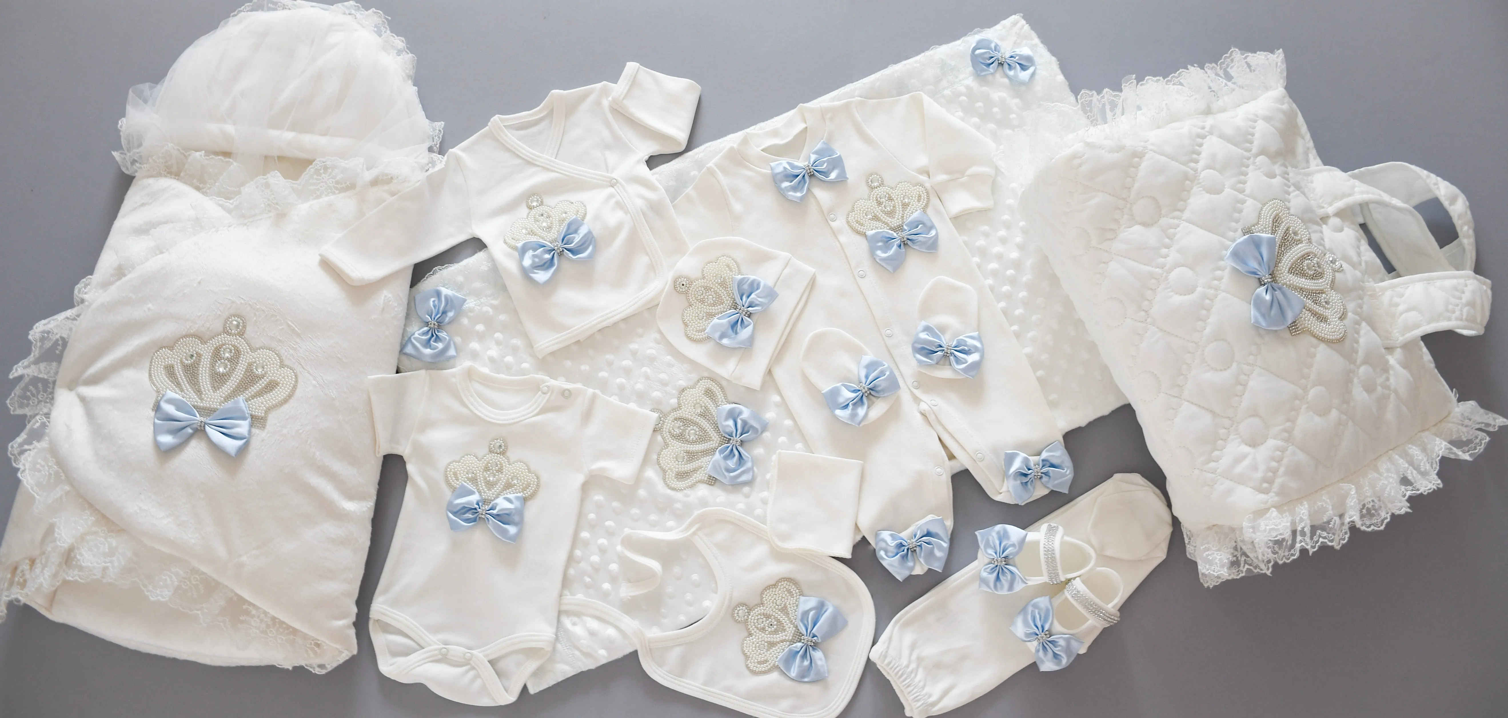 Coming Home Personalised Newborn Boy Set