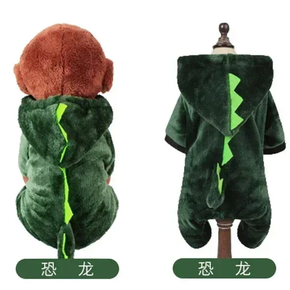 Cozy Fleece Pet Hoodie for Small to Medium Dogs and Cats