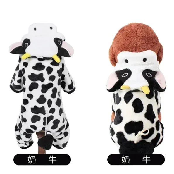 Cozy Fleece Pet Hoodie for Small to Medium Dogs and Cats
