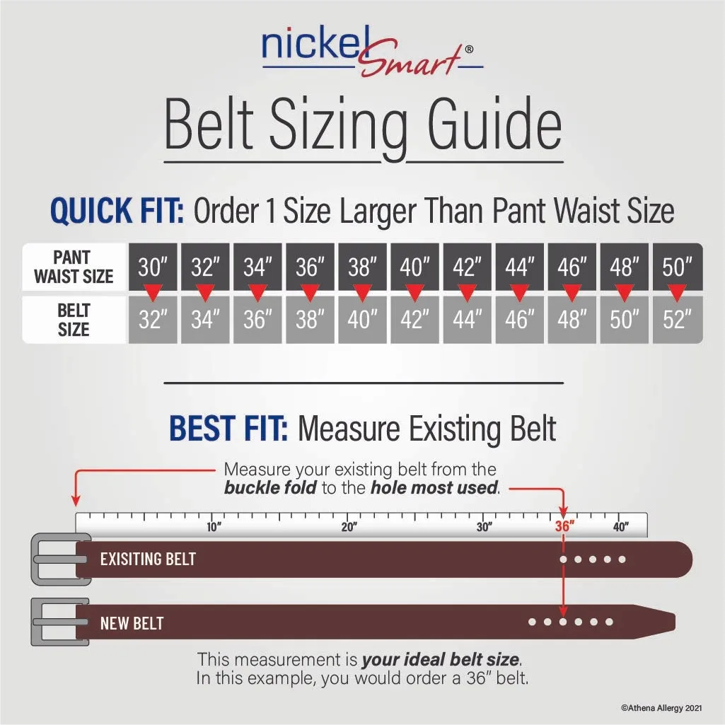 Distressed Rose Belt II by Nickel Smart®