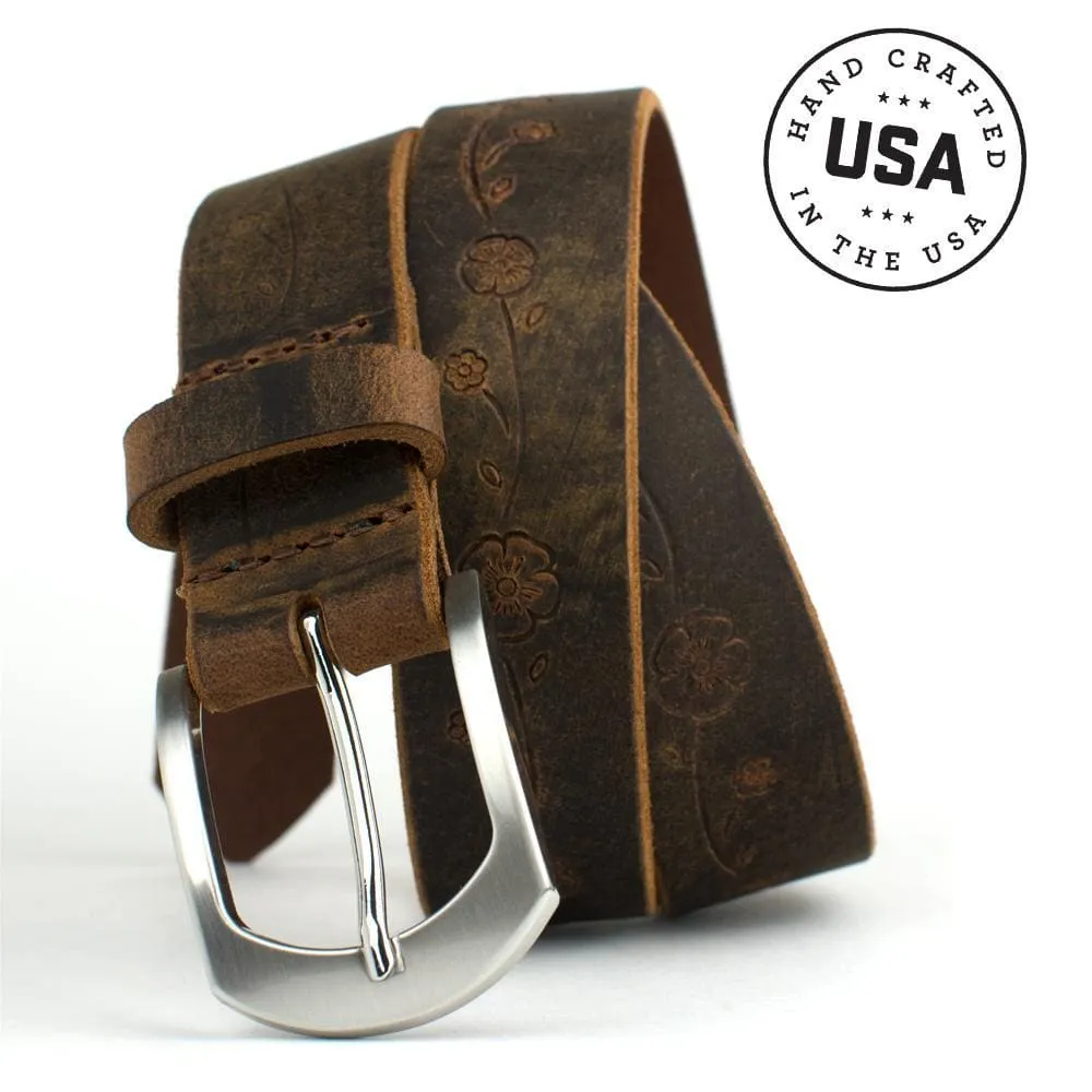 Distressed Rose Belt II by Nickel Smart®
