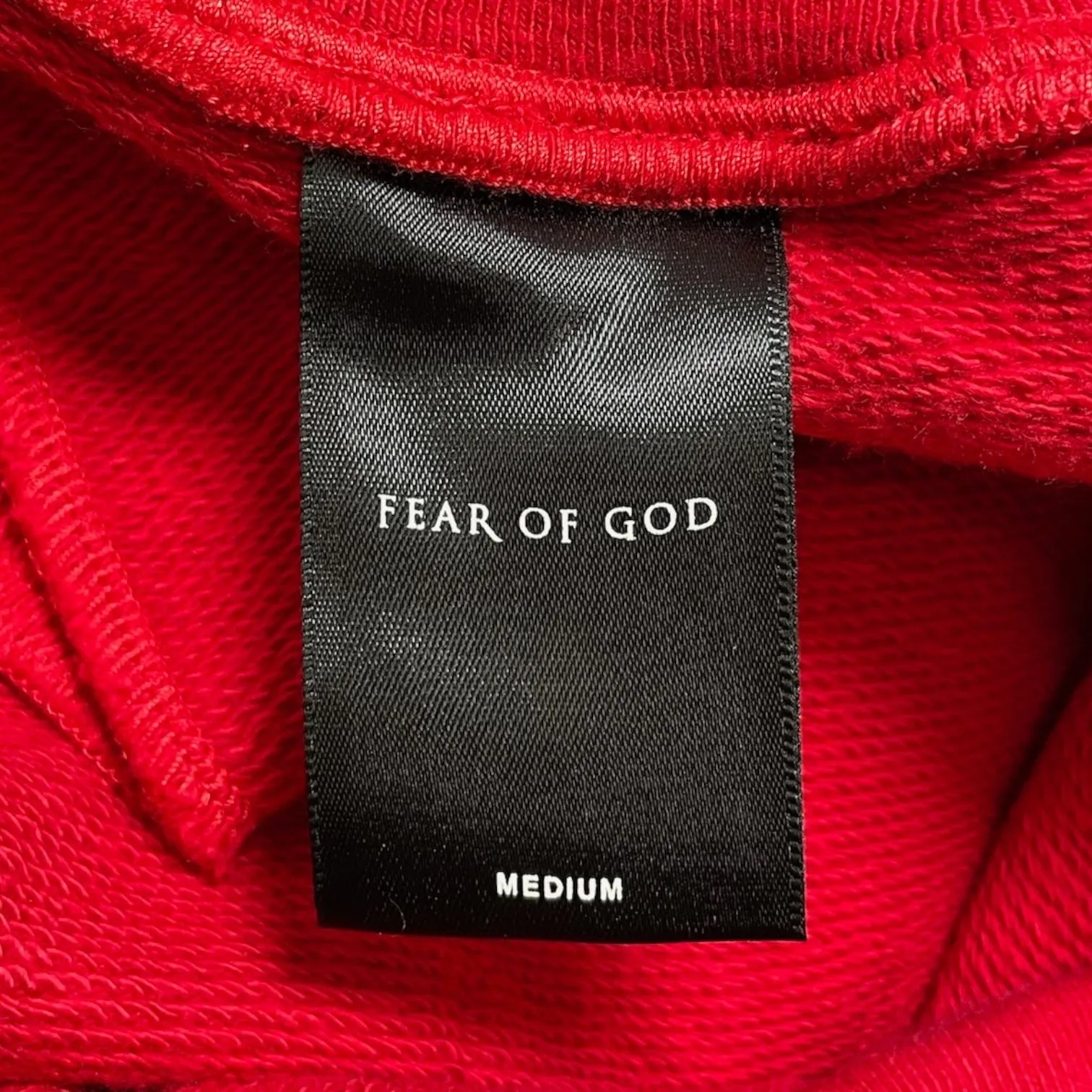 Fear of God Drawstring Track Pants Red