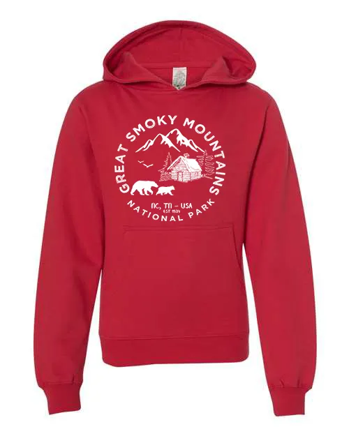 Great Smoky National Park Youth Hoodie Sweatshirt