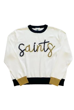 "Saints" Long Sleeve Sweater