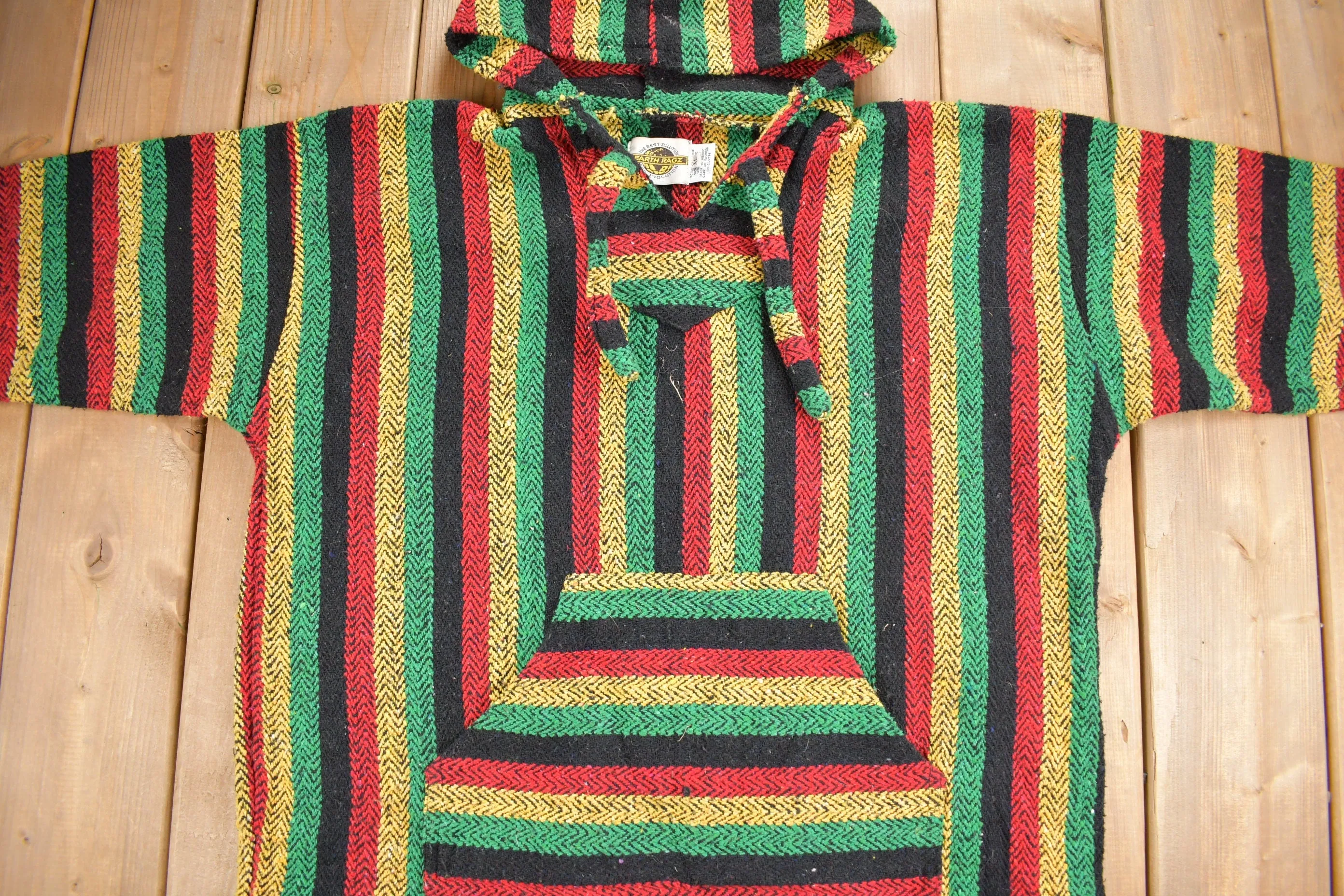 Vintage 1990s Earth Ragz Baja Hoodie