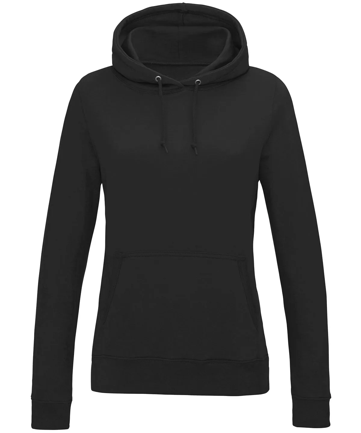 Womens College Hoodie | Black Smoke