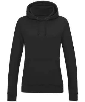 Womens College Hoodie | Black Smoke
