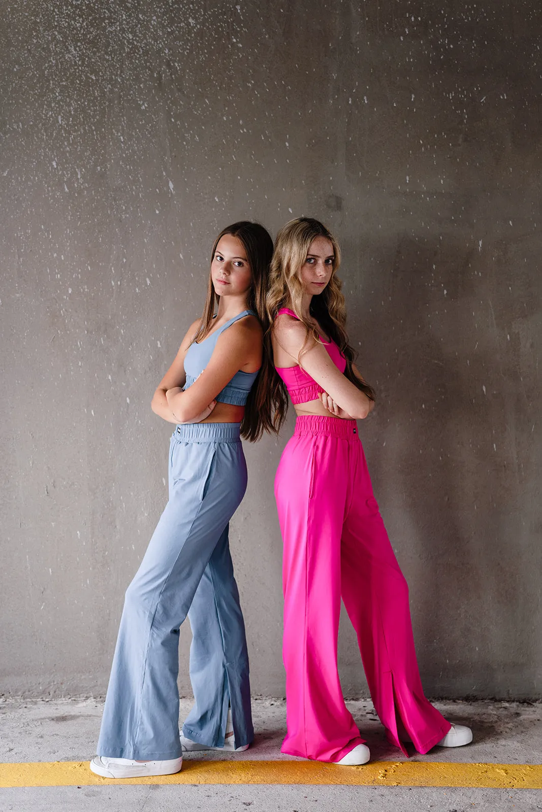 Youth Chalk Blue Track Pants
